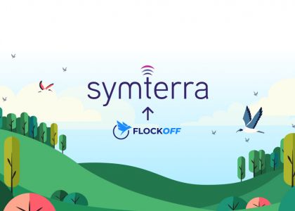 Illustration of how Flock off is now Symterra